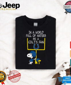 Be A Colts Fan Indianapolis Colts x Snoopy Mashup Shirts