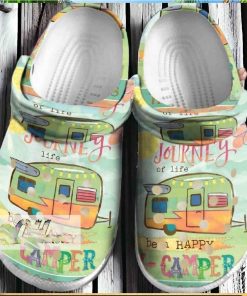 Be Happy Camper Crocs