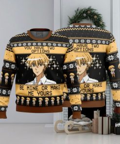 Be Mine Or Make Me Yours Maid Sama Ugly Christmas Sweater