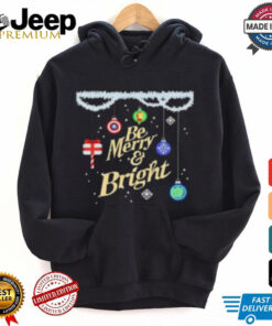 Be merry and bright holiday Christmas T Shirt