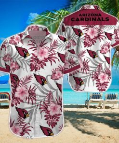 Beach Shirt Arizona Cardinals 3D Printing Hawaiian Shirt NFL Shirt For Fans