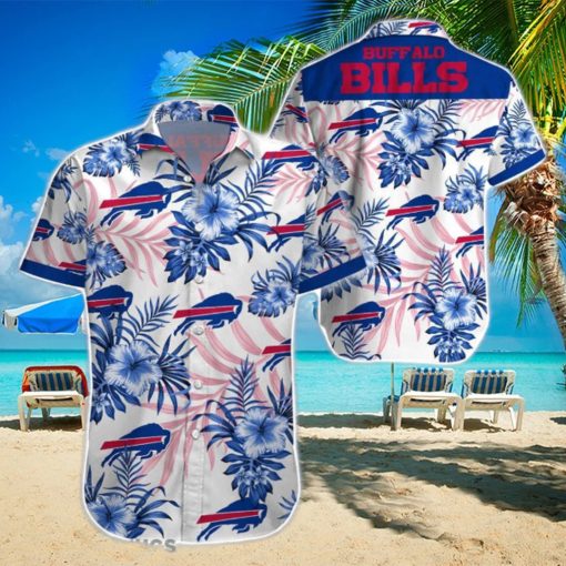 Beach Shirt Buffalo Bills 3D Printing Hawaiian Shirt NFL Shirt For Fans