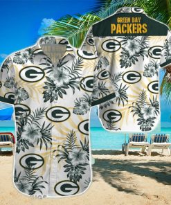 Beach Shirt Green Bay Packers 3D Printing Hawaiian Shirt NFL Shirt For Fans