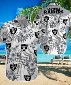 Beach Shirt Las Vegas Raiders 3D Printing Hawaiian Shirt NFL Shirt For Fans