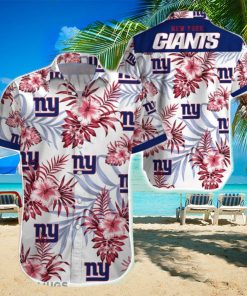 Beach Shirt New York Giants 3D Printing Hawaiian Shirt NFL Shirt For Fans