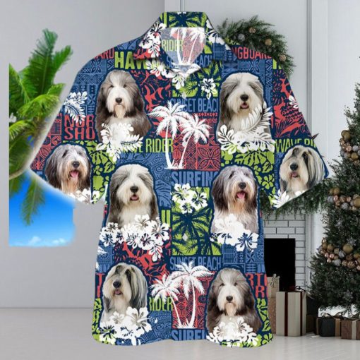 Bearded Collie Hawaiian Shirt Dog Lover Summer Gift For Men Women Beach