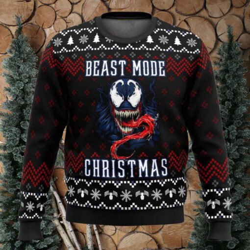 Beast Mode Christmas Ugly Christmas Sweater