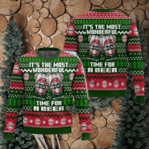 Beck’s It’s The Most Wonderful Time For A Beer Ugly Sweater