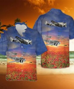 Beech AT 11 Kansan World War II Hawaiian Shirt