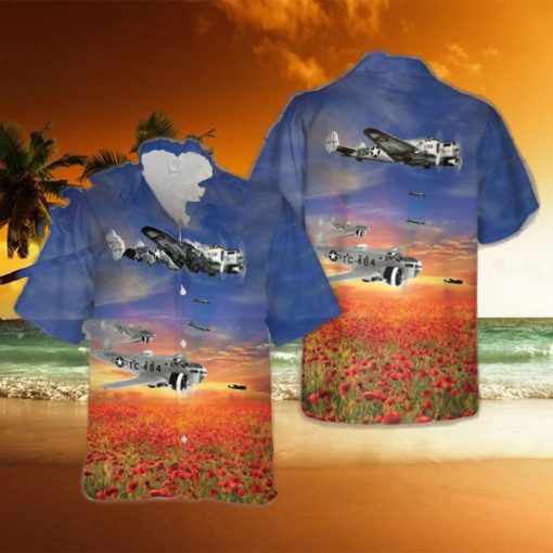 Beech AT 11 Kansan World War II Hawaiian Shirt