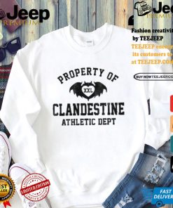 Beef Property Of Clandestine Athletic Dept T shirt