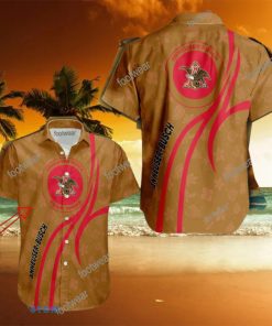 Beer Anheuser Busch Hawaiian Shirt Design Gift Fans Summer Holidays Custom Name