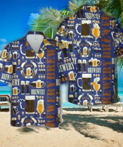 Beer Brewery Glasses Hawaiian Shirt Beach Shirt For Men Women