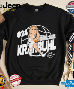 Belle Kranbuhl Monmouth Hawks cartoon shirt