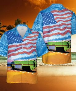 Belleville, Illinois, MidAmerica St. Louis Airport Crash truck Hawaiian Shirt