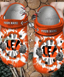 Bengals Die Hard Fans Crocs Shoes