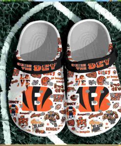 Bengals Seize the Day Custom Crocs