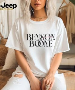 Benson Boone Shop Talk With Me For Days White Merch T Shirt