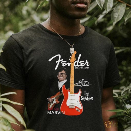 Best Fender stratocaster Hank Marvin the shadows signature 2024 T Shirt and Hoodie