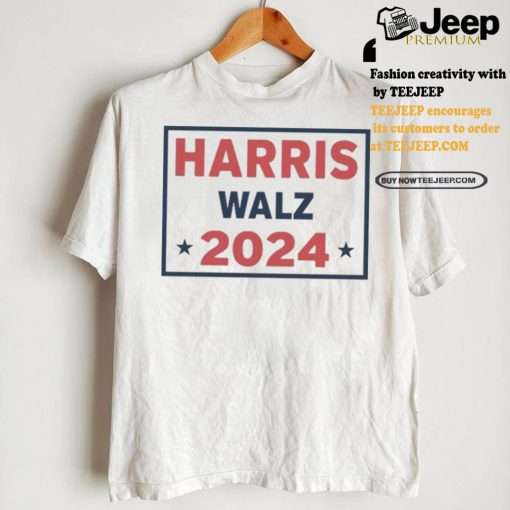 Best Kamala harris vp tim walz president 2024 double sided rally shirt