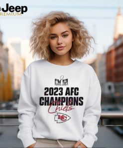 Best LVIII 2023 AFC Champions Chiefs Logo shirt