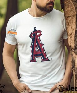 Best Los Angeles Angels A logo x Flag of the United States shirt