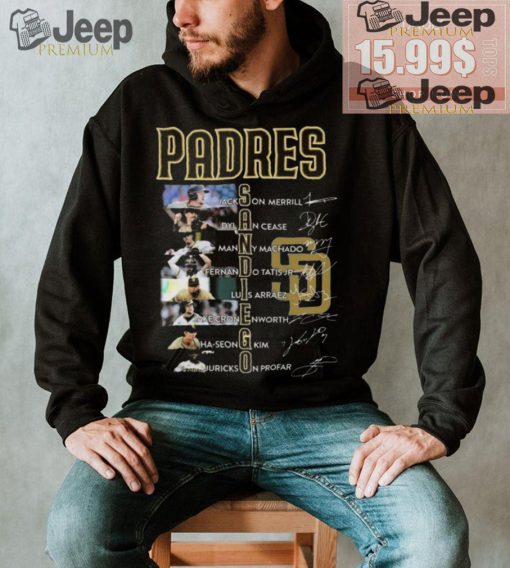 Best San diego padres all stars squad proud signatures 2024 shirt