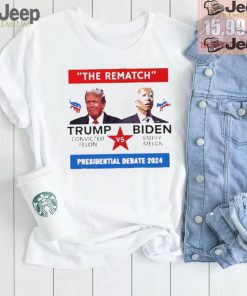 Best The Rematch Donald Trump vs Joe Biden Presidential Debate 2024 T Shirt