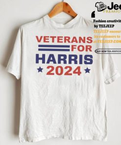 Best Veterans for harris 2024 election democratic party shirt