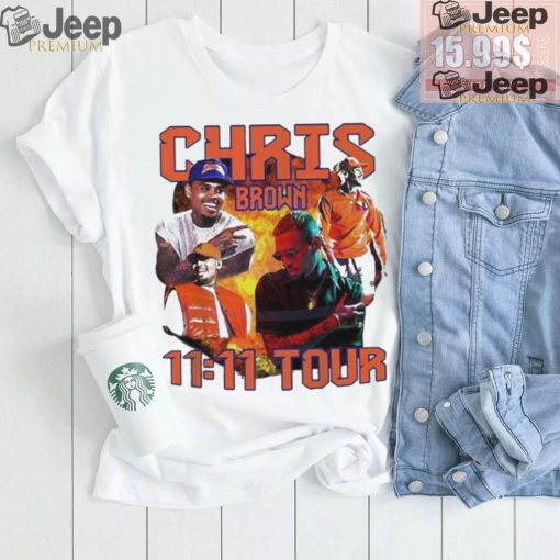 Best Vintage Chris Brown 11 11 Tour T Shirt