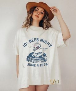 Best Women’s 10 Cent Beer Night Cleveland Ohio Shirt