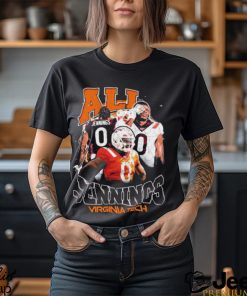 Best ali Jennings Virginia Tech Hokies football graphic shirt