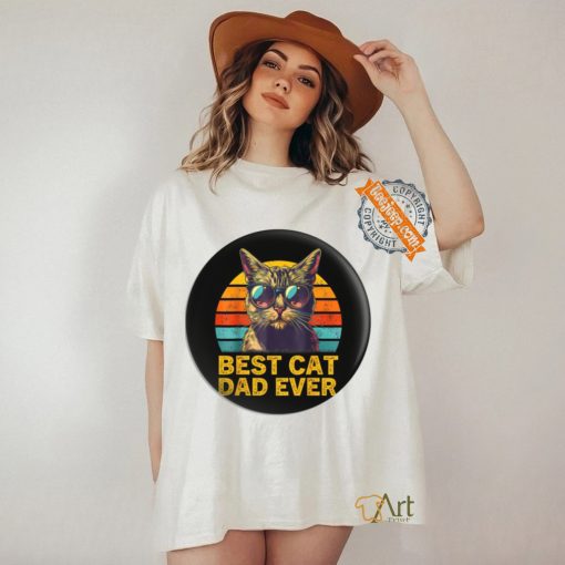 Best cat dad ever shirt