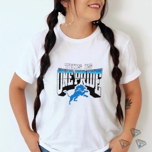 Best detroit Lions this is one pride shirt