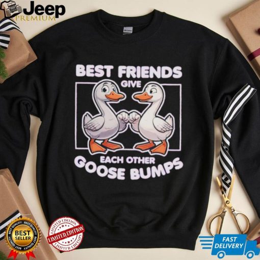 Best friends give each other goosebumps shirt