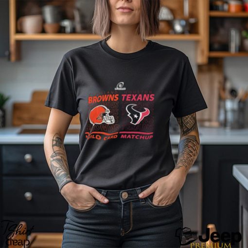 Best houston Texans Vs Clevaland Browns 2023 NFL Wild Card Matchup shirt