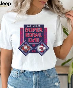 Best las Vegas Super Bowl LVIII 49ers vs Chiefs Football Shirt