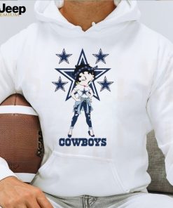 Betty Boop Dallas Cowboys Tshirt