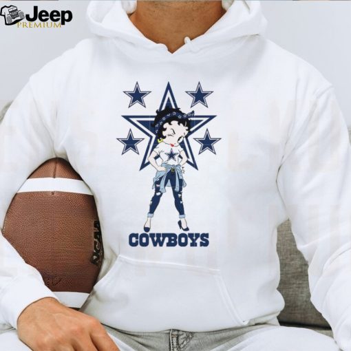 Betty Boop Dallas Cowboys Tshirt