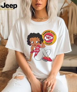 Betty Boop Kansas City Chiefs Logo 2024 shirt