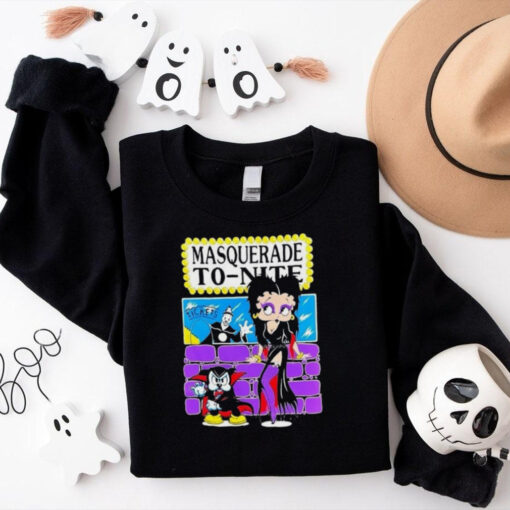 Betty Boop   Masquerade T Shirt