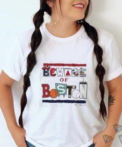 Beware of Boston Icons T Shirt