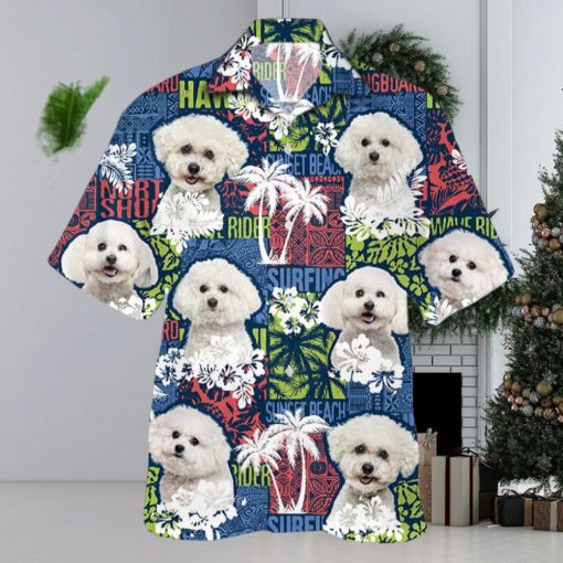 Bichon Frise Hawaiian Shirt Dog Aloha Shirt For Men Women Beach