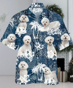 Bichon Frise Hawaiian Shirt Dog Lover Summer Gift Beach