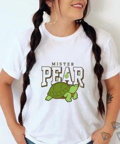 Big Cat Mister Pear Varsity Tee shirt