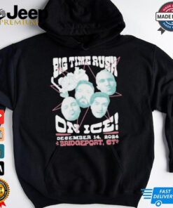 Big Time Rush On Ice Tour Faces T Shirt Bridgeport, Dec 14th, 2024