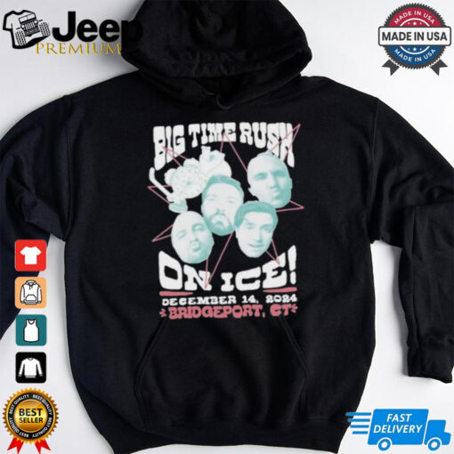 Big Time Rush On Ice Tour Faces T Shirt   Bridgeport, Dec 14th, 2024