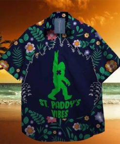 Bigfoot St. Paddy_s Vibes on St. Patrick day Hawaiian Shirt