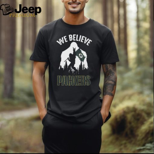 Bigfoot We Believe Green Bay Packers 2024 shirt