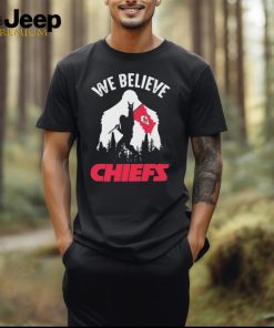 Bigfoot We Believe Kansas City Chiefs 2024 shirt